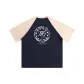 Navy Blue & Light Pink Sleeves