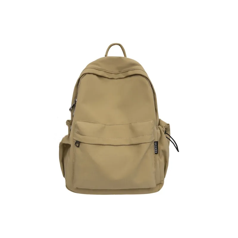 LUVISTRUE Nylon Couple Backpack Regular Men's White/Black/Red/Pink/Green/Khaki-12