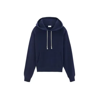 SAINT LAURENT Cassandre Drawstring Hoodie