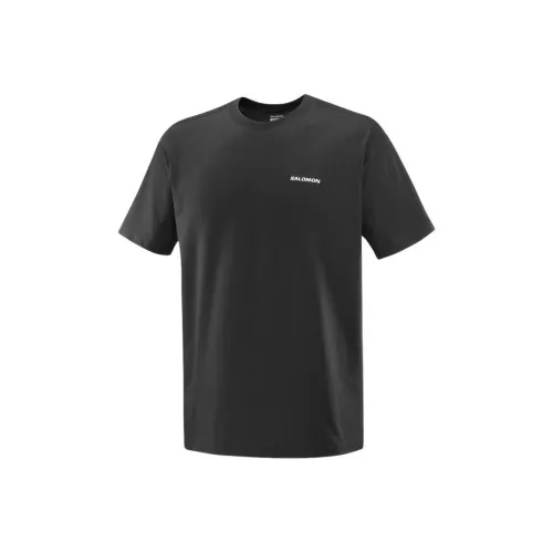 SALOMON T-Shirt Men's Pitch Black