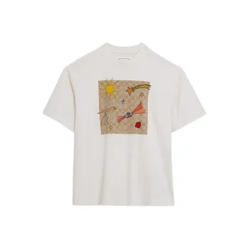 COACH x OBSERVED BY US SS24 T Shirt Men's Ivory White