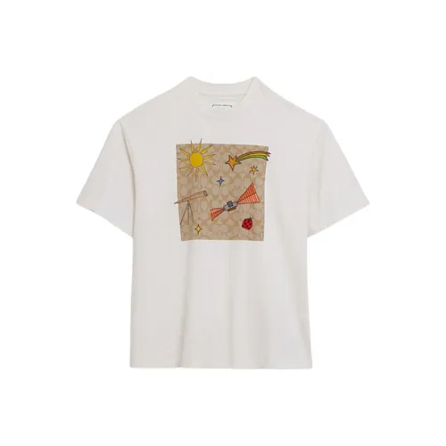 COACH x OBSERVED BY US SS24 T Shirt Men's Ivory White