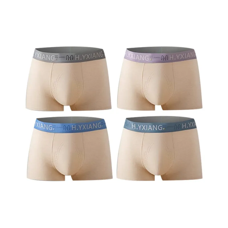 H YXIANG Underpants Unisex 4 Pack-5