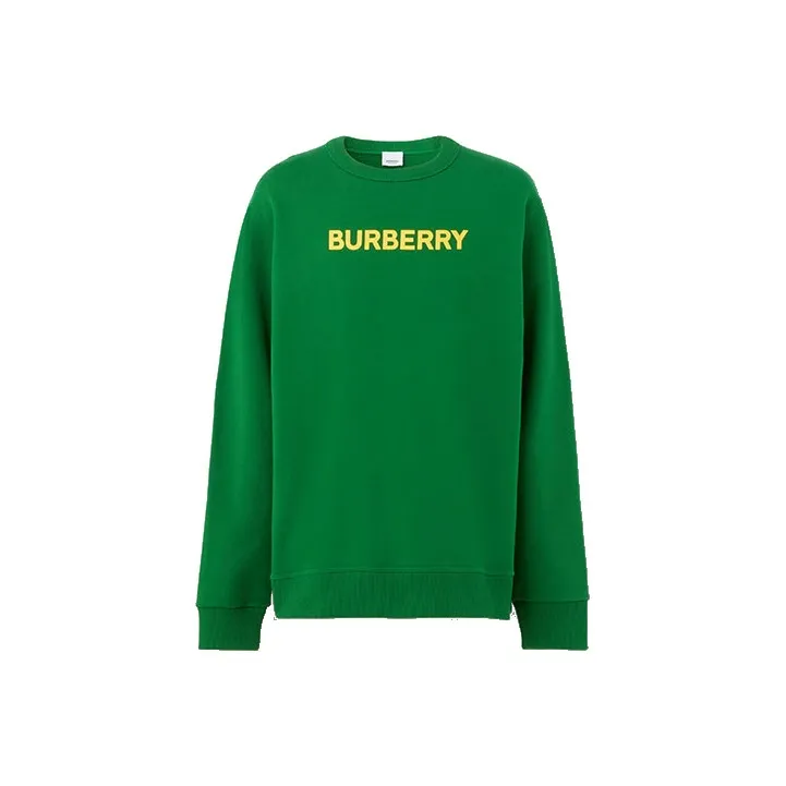 Burberry Logo Print Cotton Sweater-0
