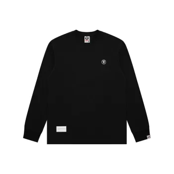 Aape Moonface Logo Long Sleeve T shirt