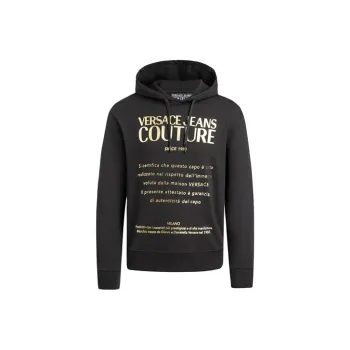 VERSACE JEANS COUTURE Sweatshirt Men's Black