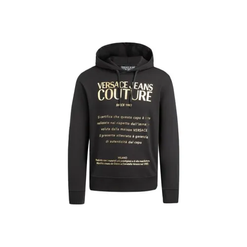 VERSACE JEANS COUTURE Sweatshirt Men's Black