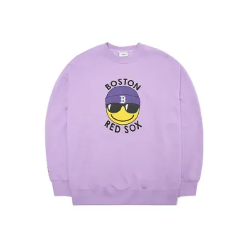 MLB Boston Red Sox Sweatshirts Unisex Purple