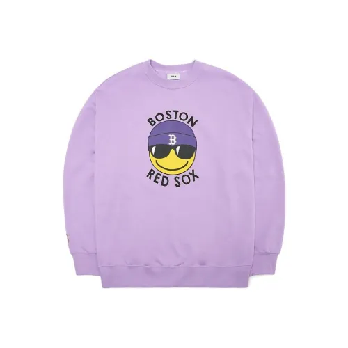 MLB Boston Red Sox Sweatshirts Unisex Purple