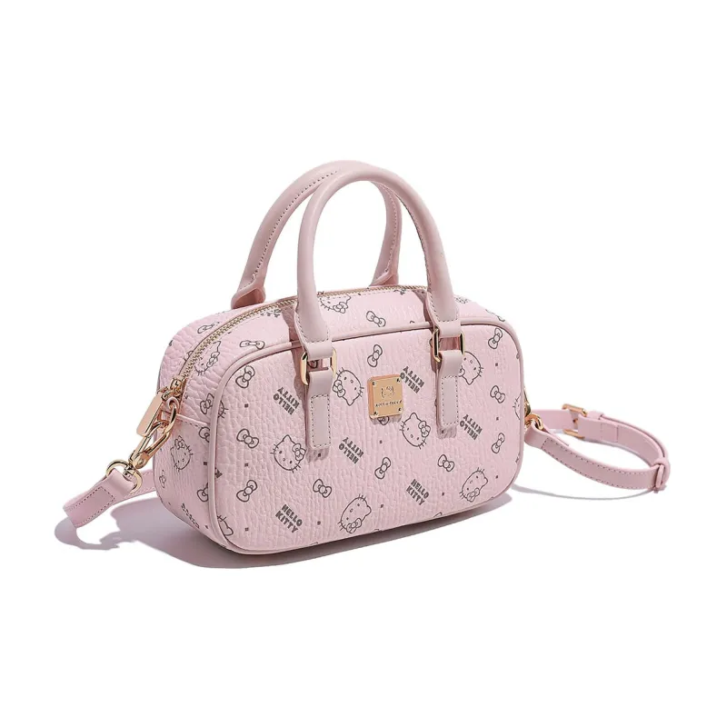 MESUCA Hello Kitty, Collaboration Kitty Series PU Crossbody Bag, Handbag Women's Multicolor-4