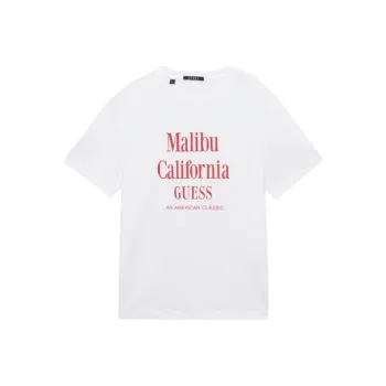 GUESS T Shirts Men White
