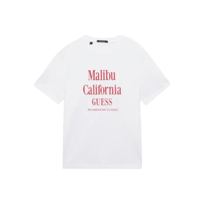 GUESS T Shirts Men White-0