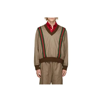 GUCCI Sweatshirts Men Brown