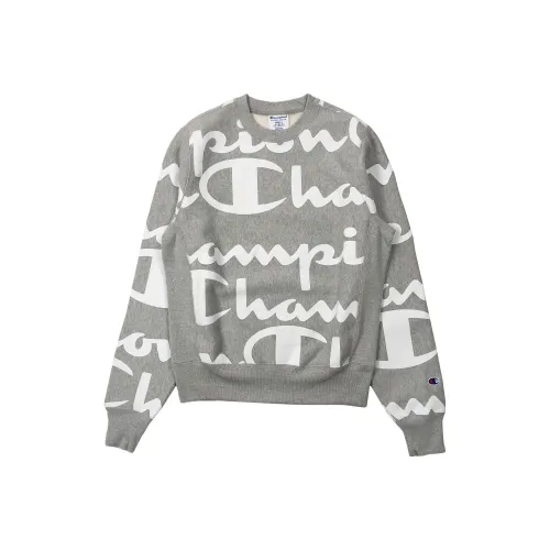 Champion Sweatshirts Men Light Gray