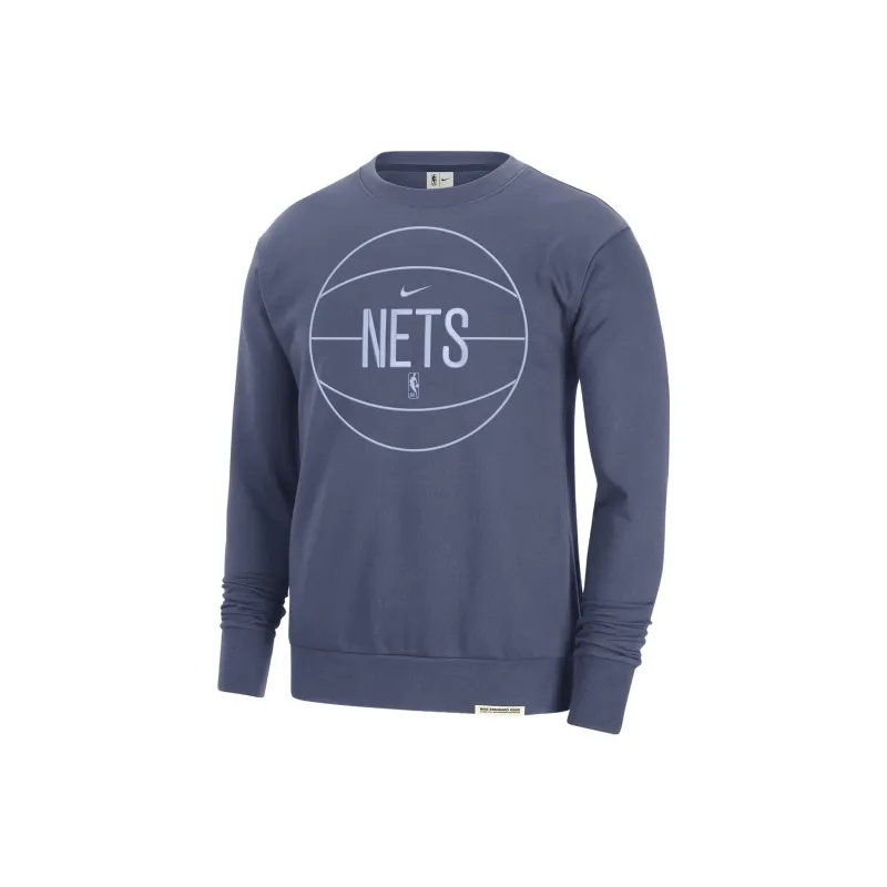Nike Brooklyn Nets Standard Issue Men's Nike Dri FIT Nba Sweatshirt-0