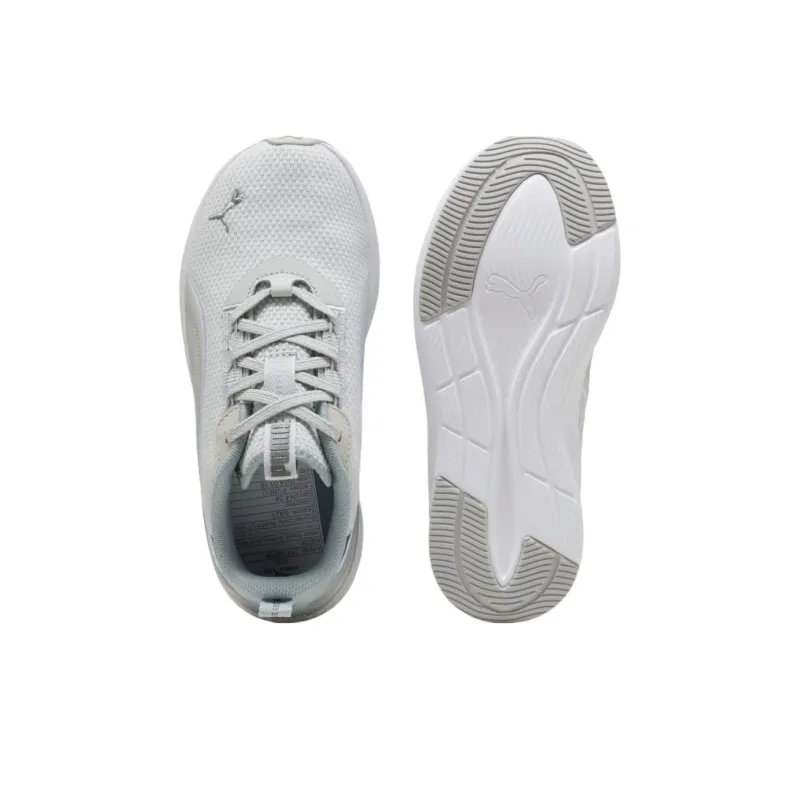 PUMA Softride Harli Anti Slip Wear Resistant Low Top Running Shoes Women's Light Gray-3