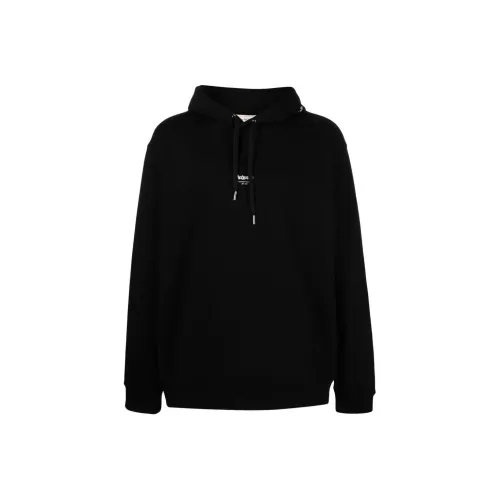Alexander McQueen Logo Printed Drawstring Hoodie