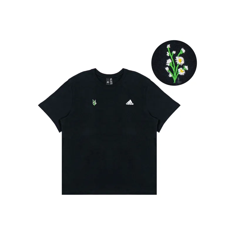 Adidas T Shirts Black-0