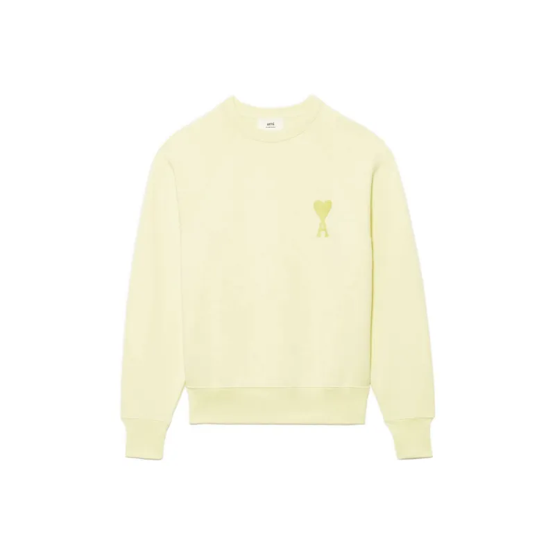 Ami Paris Ami De Coeur Tonal Sweatshirt-0
