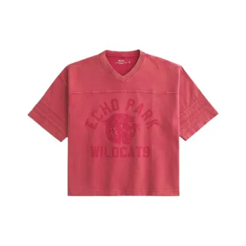 Hollister T Shirts Men Red