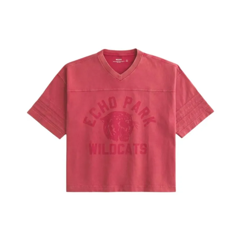 Hollister T Shirts Men Red-0