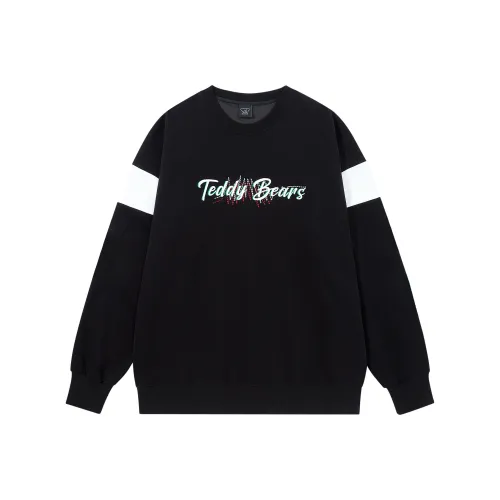 The Secret Order Of The Teddy Bear Crew Neck Loose Fit Regular Sweatshirt Unisex