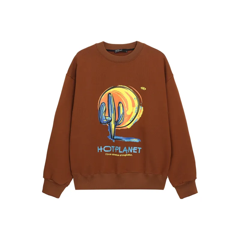 HOTPLANET Sweatshirt Fall Planet Origin Men's-3
