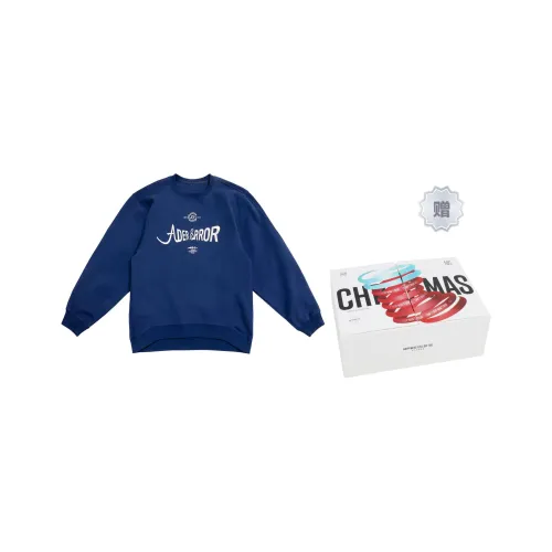 ADER ERROR Sweatshirt Gift Box Set Unisex Blue