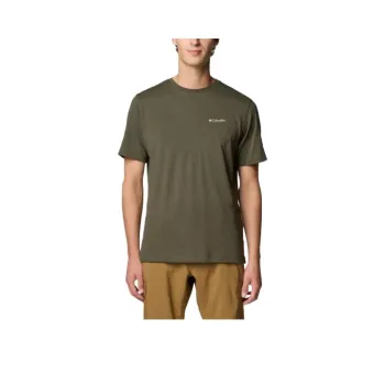 Columbia Thistletown Hills T Shirt Men's Man In Green Heather