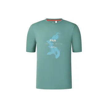 FILA CYCLING T Shirt Men's Tempered Copper Green