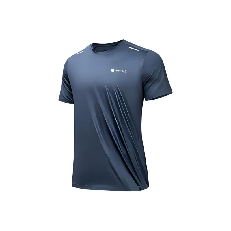 Anta T Shirt Men's Gray Heather Gray-0