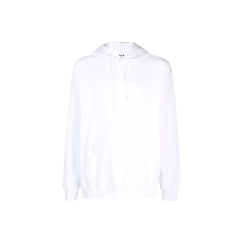 MSGM Logo Print Hoodie-0