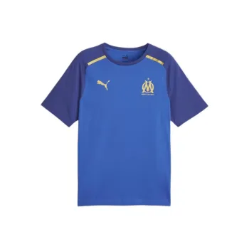 PUMA Olympique De Marseille Football T-Shirts Men Blue