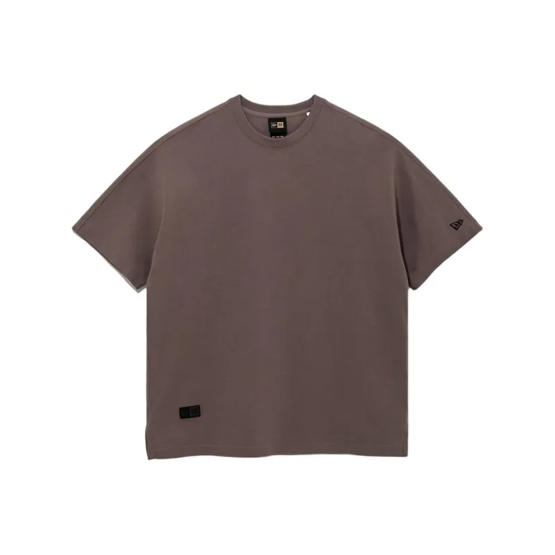 New Era T Shirt Korean Style Unisex Brown-0
