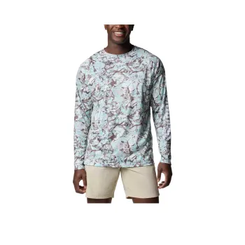 Columbia PFG Super Terminal Tackle T-Shirt Men's Blue