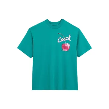 COACH T Shirt Men's Beech Wood Color
