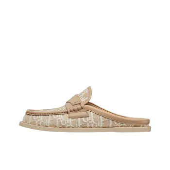 DIOR Boy Wrap toe Slippers Women's Brown
