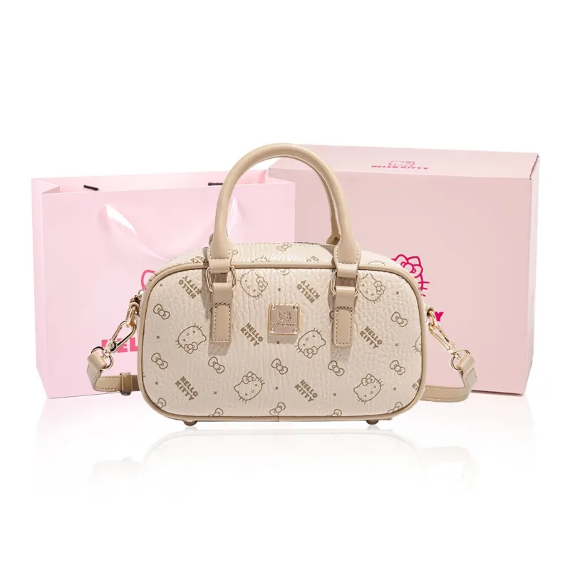 MESUCA Hello Kitty, Collaboration Kitty Series PU Crossbody Bag, Handbag Women's Multicolor-14