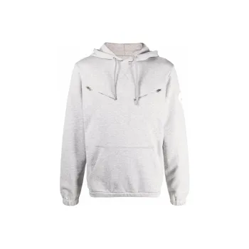 Alexander McQueen Zip-Detailed Hoodie