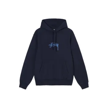 Stussy Stock Logo Applique Hoodie