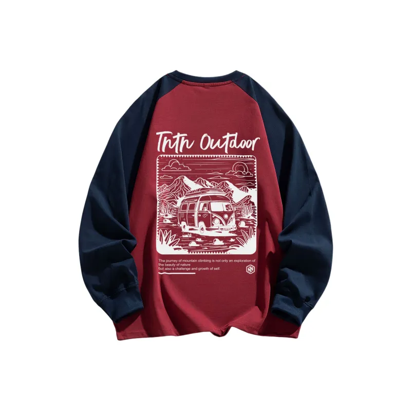 TnTn T Shirt Unisex Vintage Red-0