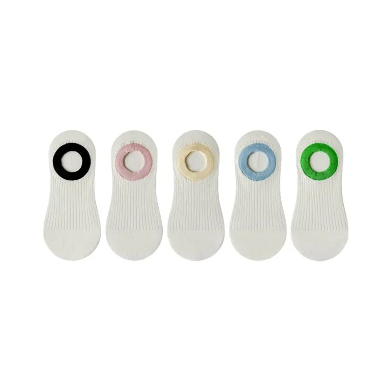 Top Melon No Show Socks Women's 5 Pack-0