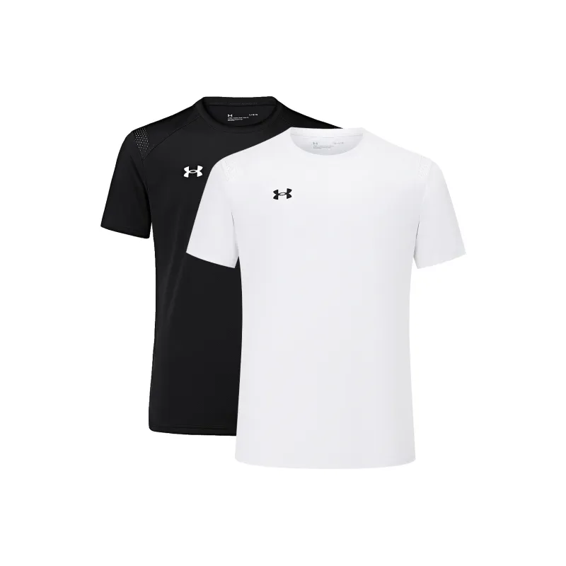 Under Armour T Shirt Unisex 2 Pack Black+White 2 Pack-0