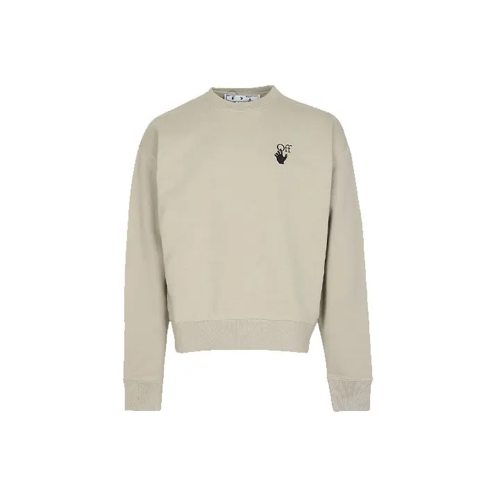 OFF WHITE Sweatshirt Men's Khaki-0