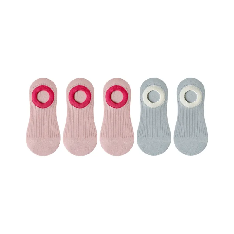 Top Melon No Show Socks Women's 5 Pack-25