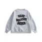 Gray[Crew Neck Sweatshirt]