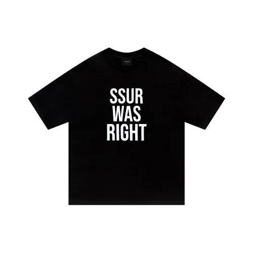 SSUR 남녀공용 티셔츠