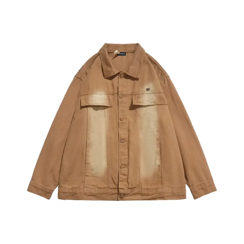 FA2LO Denim Jacket Unisex Brown-0
