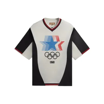 KITH Olympics Heritage Mesh Darin Warm Up Shirt