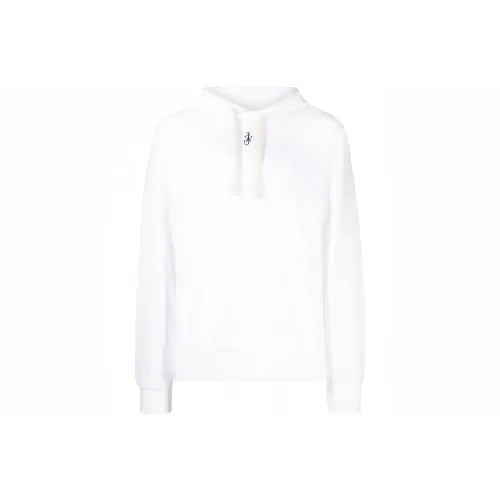JW Anderson Logo Embroidered Drawstring Hoodie